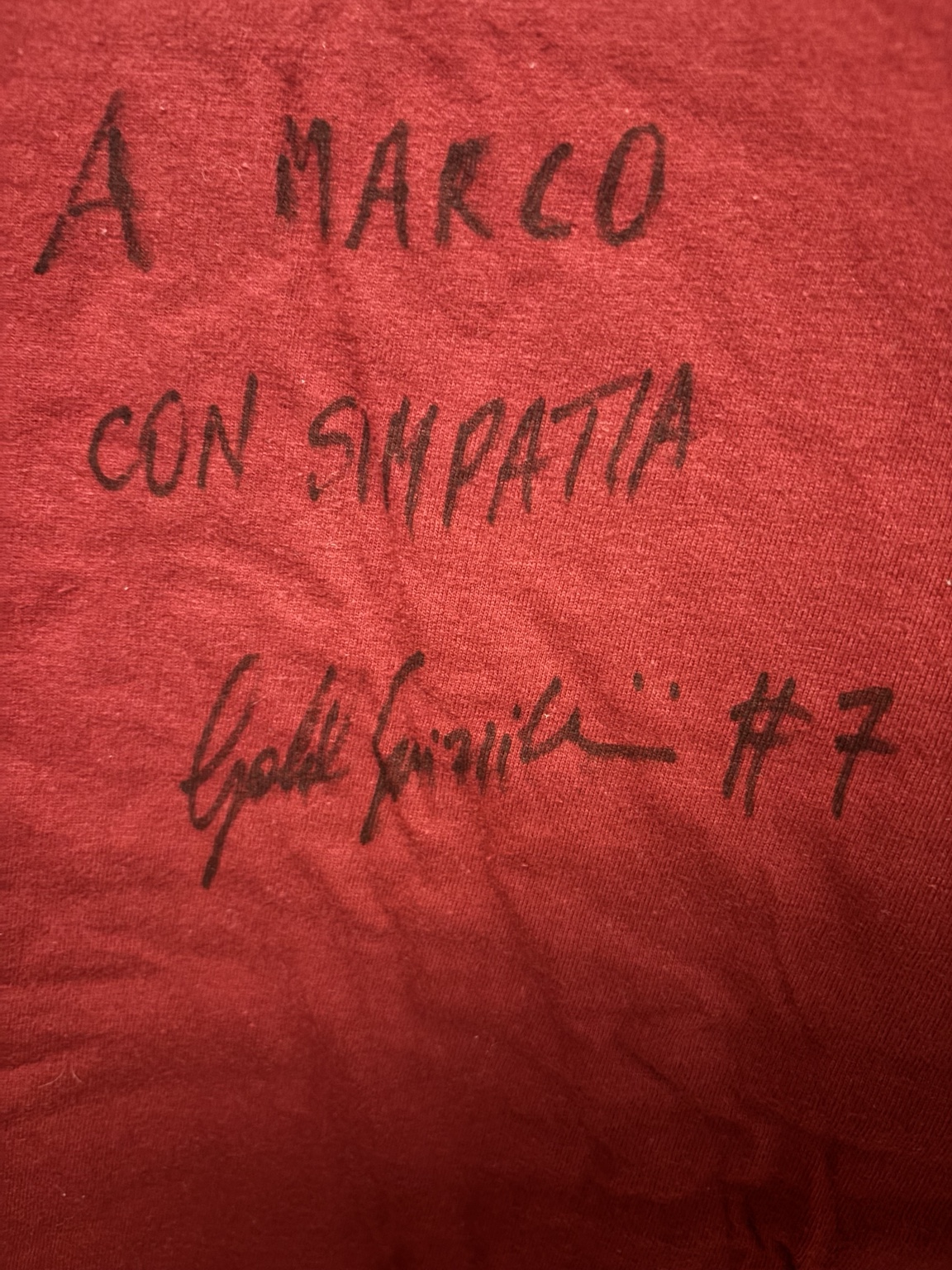 Gabriele Spizzichini dedica